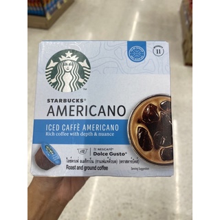 Starbucks Americano 66 g. ไอซ์คาเฟ่ อเมริกาโน กาแฟคั่วบด ตรา สตาร์บัคส์