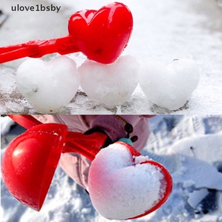 Ulove1bsby แม่พิมพ์พลาสติก รูปหัวใจ สําหรับทําลูกบอลหิมะ 2021
 Th