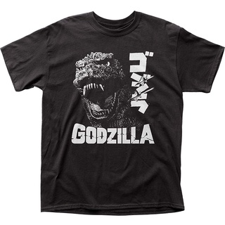 เสื้อยืดวินเทจ100%cotton เสื้อ ยืด ราคา ส่ง Godzilla - Scream T-Shirt men เสื้อ ยืด ผู้ชาย คอกลม โอเวอร์ ไซส์S-5XL