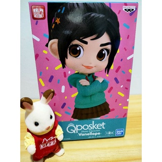 Qposket Vanellope color 🅰️ กล่องบุบมุมกล่องเล็กน้อย วาเนโลปี้ Qposket Deisney  Lot Jp🇯🇵🇯🇵 แท้💯