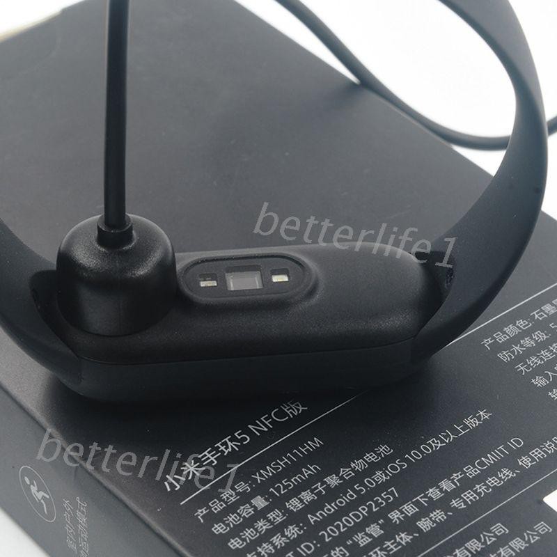 สายชาร์จเร็ว ที่ชาร์จนาฬิกาแม่เหล็กสําหรับ Xiao-mi Mi Band 5 Smart Band