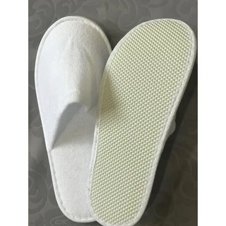 สลิปเปอร์ รองเท้าใส่ในบ้าน รองเท้าโรงแรม ผ้าเทอรี่ แบบหัวปิด
