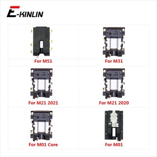อะไหล่แจ็คหูฟัง แบบยืดหยุ่น สําหรับ Samsung Galaxy M01 Core M51 M31 M21 2020 2021