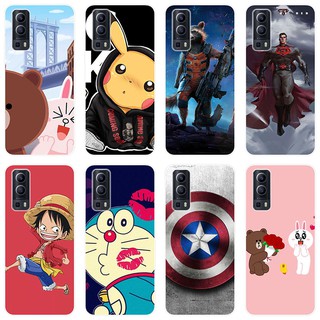 เคส Vivo Y72 5G Case Silicone TPU Soft Casing Vivo Y72 5G VivoY72 เคสซิลิโคน Back Cover