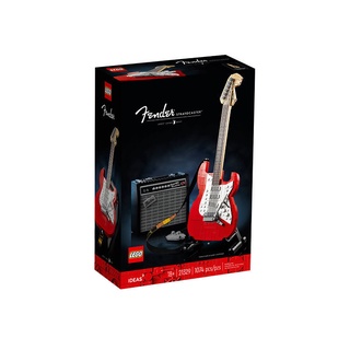 ✔Lego Creative IDEAS Series 21329Fender Electric Guitar Puzzle Assembled Building Blocks ของเล่นทั้งชายและหญิง