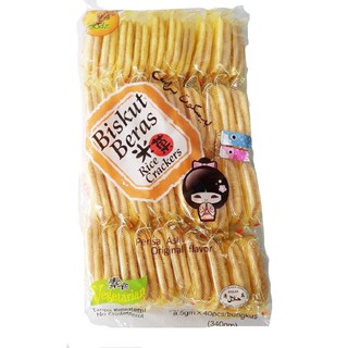 biskut beras rice crackers โดโซะมาเลเซีย บรรจุ 40 ห่อ