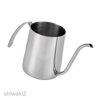 [SHIWAKI2] Blesiya Stainless Steel Gooseneck Pour Over Coffee Kettle - Insulated Handle