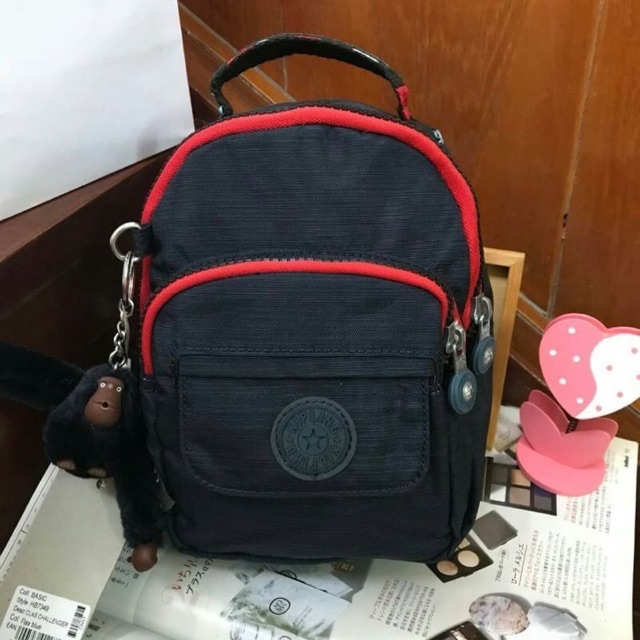 kipling alber solid Convertible mini backpack (HD7349)