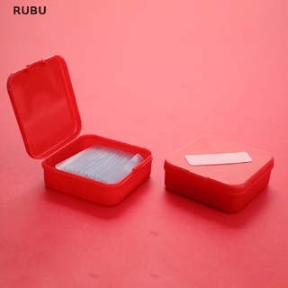 Rubu เทปสติกเกอร์ใส ทรงสี่เหลี่ยม สองด้าน กันน้ํา แข็งแรงมาก ใหม่