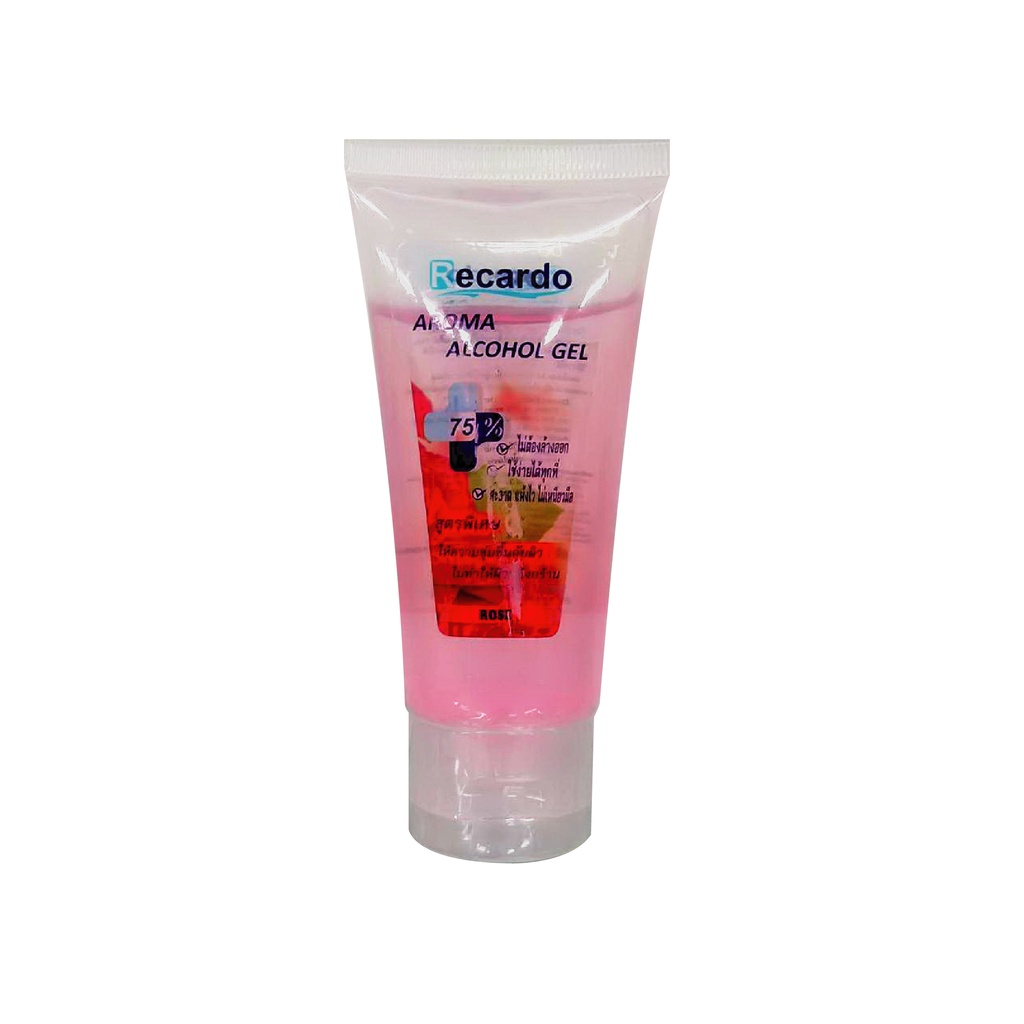 Recardo AROMA ALCOHOL GEL ROSE เจลแอลกอฮอล์ กลิ่น กุหลาบ