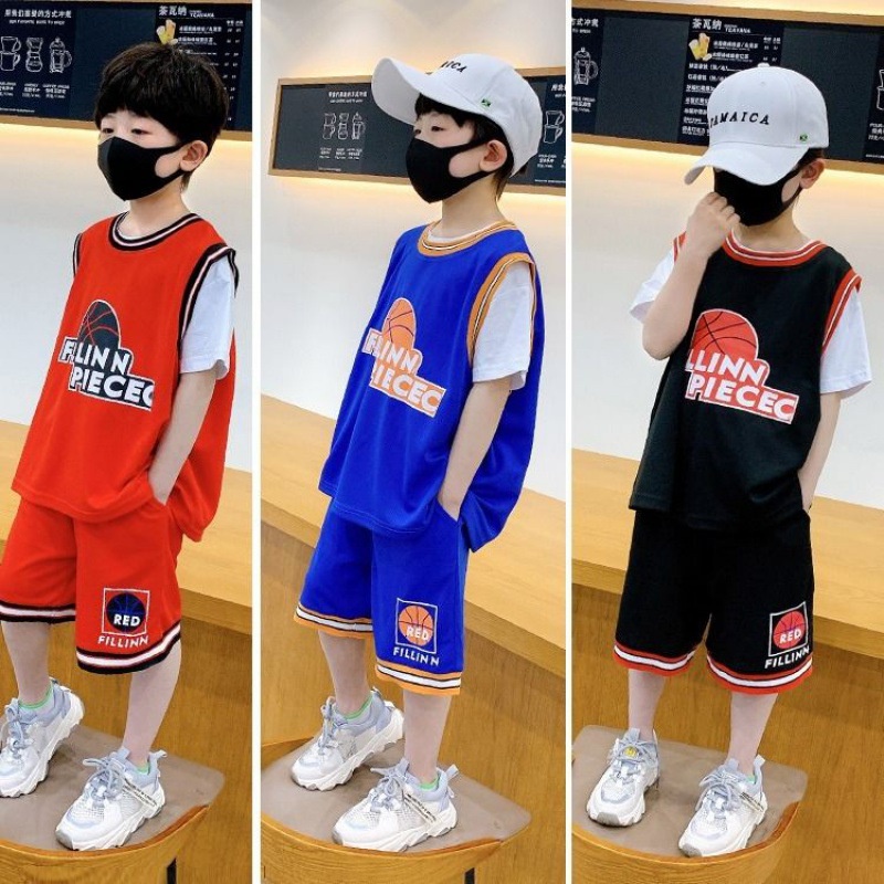 Boys Girls Basketball Jersey Children Outdoor Sportswear 3-12 Years Old  Basketball Uniform Vest Short Suit Child Sportswear - AliExpress