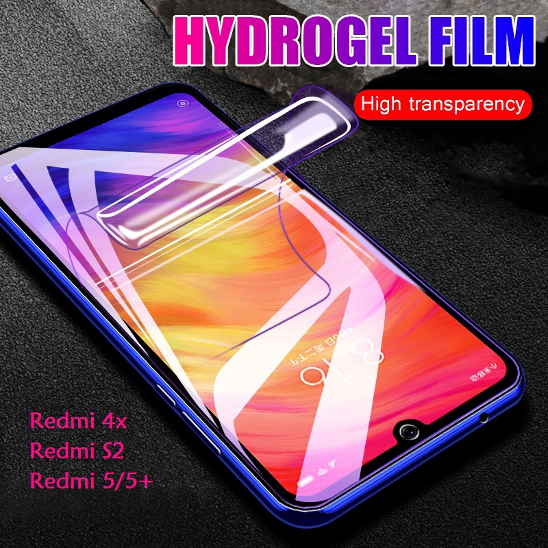 xiaomi redmi 5 plus/redmi 5/s2/redmi 4 x ฟิล์มใสกันรอยหน้าจอแบบนุ่ม