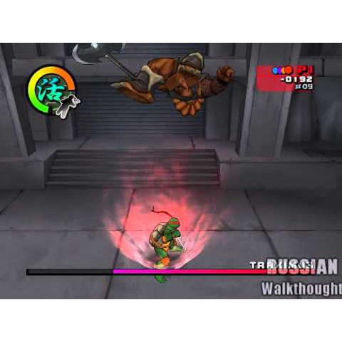 แผ่นเกมส์ Ps2 Teenage Mutant Ninja Turtles 2