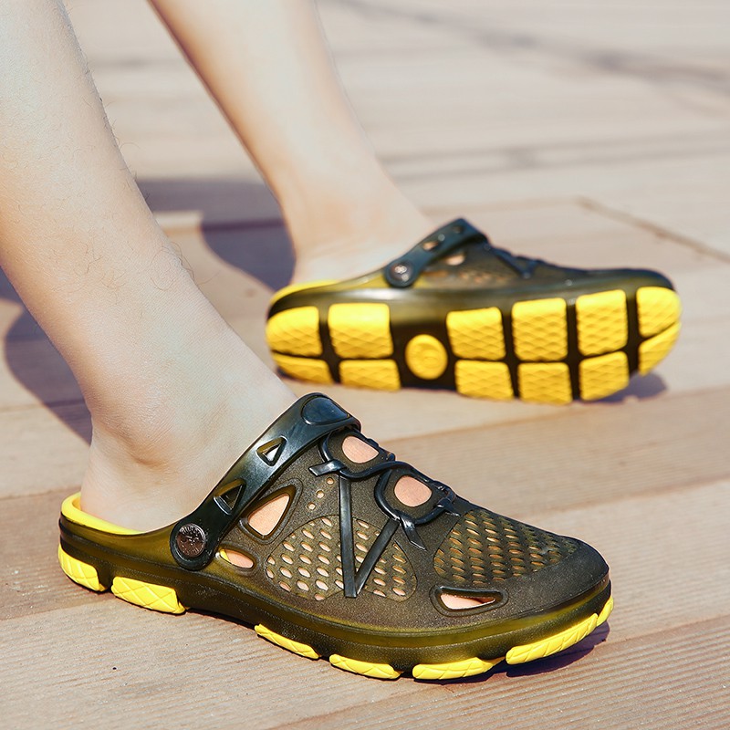 WZZ Men sandals beach shoes