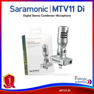 Saramonic SmartMic MTV11 Di ไมโครโฟนคอนเดนเซอร์ เตอริโอดิจิตอล สำหรับอุปกรณ์ iOS รับประกันศูนย์ไทย 1 ปี