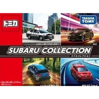 ชุดโมเดลรถเหล็ก Tomica 4 คัน - Subaru Collection สินค้าของใหม่ ของแท้ ลิขสิทธิ์ถูกต้อง