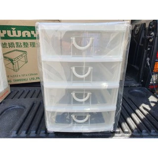 กล่องลิ้นชักเก็บเอกสาร (กระดาษ A4) 4 ชั้น รุ่น CA-584
