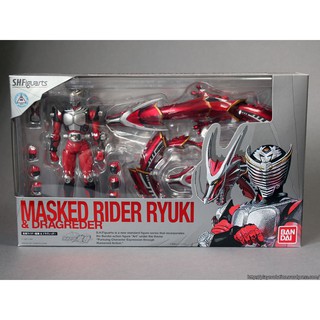 BANDAI MASKED RIDER : S.H.Figuarts KAMEN RIDER RYUKI &amp; DRAGREDER SET สินค้าจาก BANDAI ของแท้ 100% [RARE]