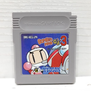 ตลับแท้ [GB] [0170] Bomberman GB 3 (Japan) (DMG-P-AB3J) Gameboy Game Boy Original เกมบอย Bomber man