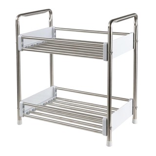 ชั้นวาง สเตนเลส 2 ชั้น KECH HC/KECH HBS-02 ชั้นวางของในครัว STAINLESS STEEL SHELF 2-TIER KECH HC/KECH HBS-02