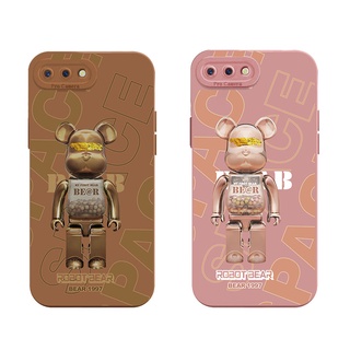 เคสตานางฟ้า OPPO A16K A54S A12 A1K A15 A54 A5S A3S A16 A95 A7 A5 A9 A31 A53 2020 Reno 4 5F 4F A74 A15S A52 A11K A92 A35 A11 A93 A32 A72 A94 A53S F17 PRO A16S A12S ลายหุ่นยนต์หมีช็อคโกแลต เคสโทรศัพท์มือถือแบบนิ่ม