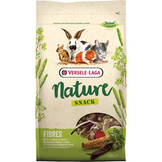 Nature Snack Fibres,500g. (Rabbit Pet) เนเจอร์ สแน็ค ไฟเบอร์ ขนมกระต่าย ชินชิล่า แกสบี้ 500กรัม