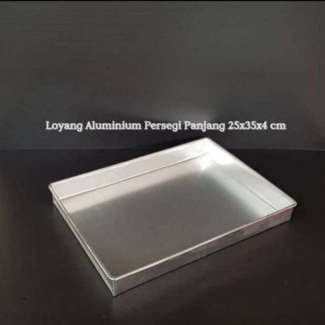 กระทะอลูมิเนียม / BROWNIS PANS UK 25X35 LY25X35X4