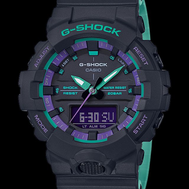 G-shockของแท้รุ่นGA-800BL-1Aสายทูโทนรุ่นโจ๊กเกอร์หายากใครยังไม่มีรอช้าไม่ได้นะ