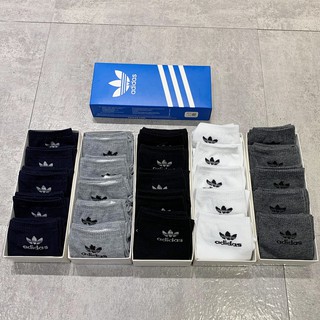 Adidas ถุงเท้าผู้ชาย ถุงเท้ากีฬา ถุงเท้าผ้าฝ้าย (หลากสี)