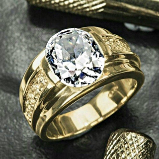 แหวนหมั้นแต่งงาน ไทเทเนียม ทอง 18k ประดับเพชร เพทาย AAA คริสตัล เครื่องประดับแฟชั่น สําหรับผู้ชาย ผู้หญิง