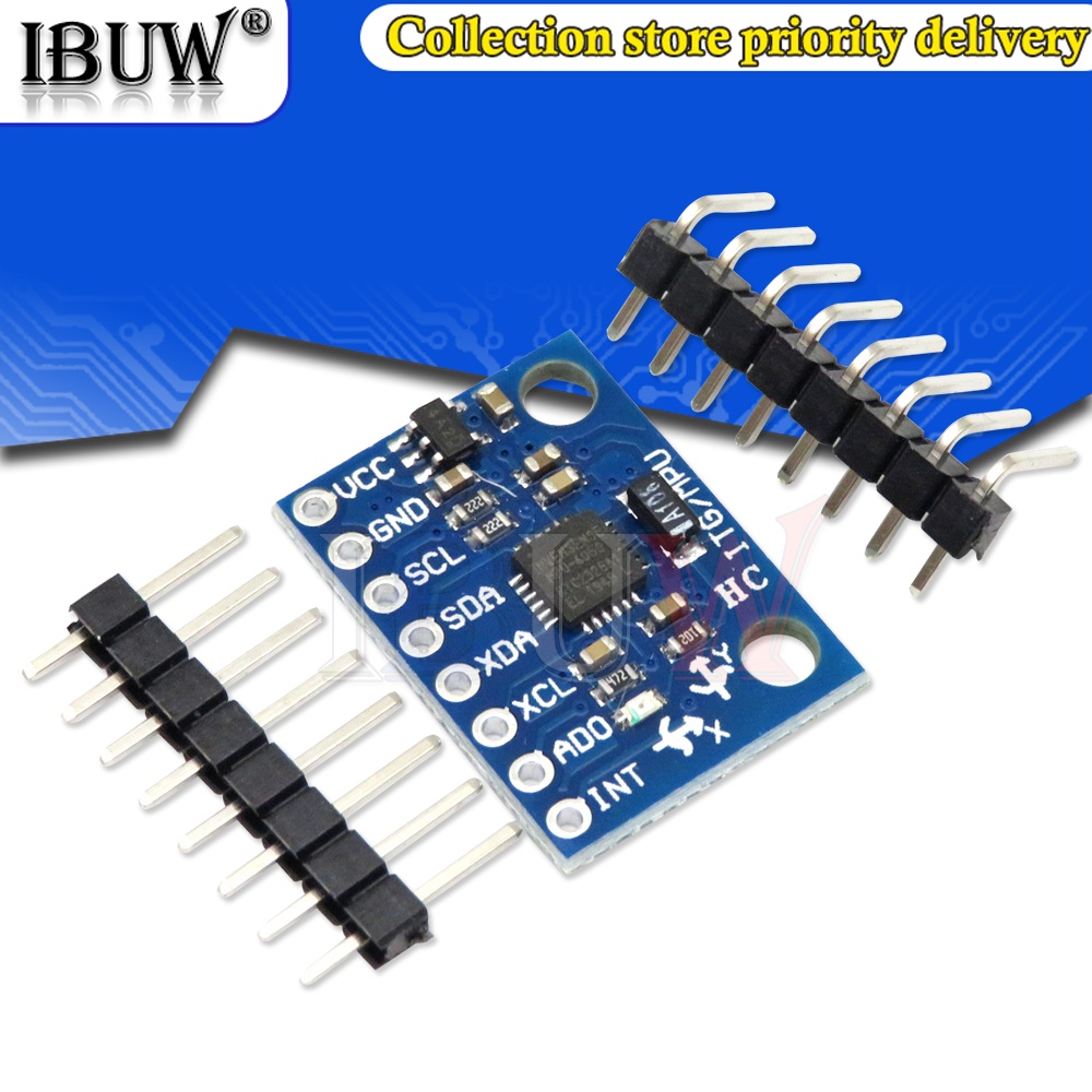 1PCS GY-521 MPU-6050 MPU6050 โมดูล 3 แกน analog gyro Sensor + 3 轴加速度计