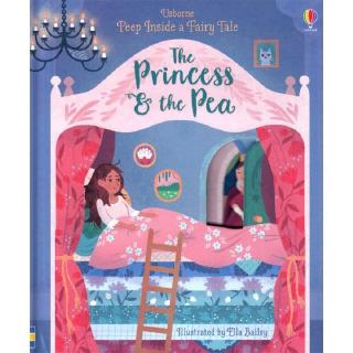 DKTODAY หนังสือ USBORNE PEEP INSIDE A FAIRY TALE:PRINCESS &amp; THE PEA (AGE 3+)