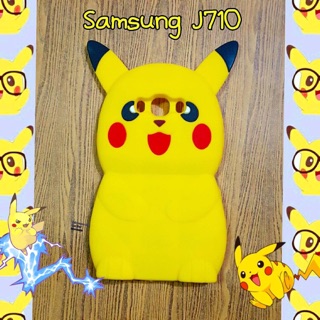 เคสซิลิโคนPikachuสำหรับซัมซุงJ710 พร้อมส่งจ้ะ