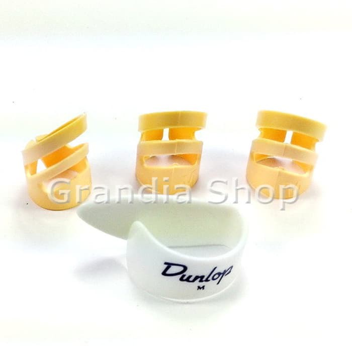 ชุดปิ๊กกีตาร์ Dunlop Thumb Pick & Alaska Pik Fingerstyle