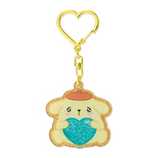 พวงกุญแจอะคริลิค ลาย Pompompurin ตาวิ้ง pn / Pompompurin