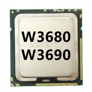 โปรเซสเซอร์ CPU W3680 W3690 LGA 1366