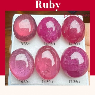 RBB009 Ruby พลอยทับทิมแท้ พลอยทับทิมอาฟริกา พลอยทับทิมธรรมชาติ(พร้อมใบรับประกันสินค้าจากทางร้าน)