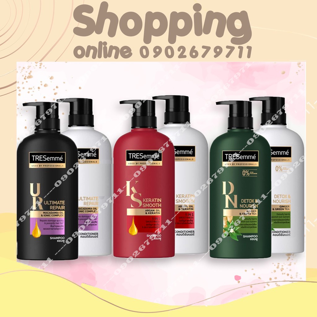Tresemme Thailand Shampoo And Conditioner Combo