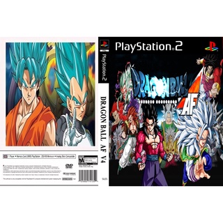 แผ่นเกมส์ PS2 DRAGON BALL  AF  V4   คุณภาพ ส่งไว (DVD)