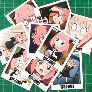 Card-set anime Set การ์ด Spy x family (อาเนีย) จำนวน 5 รูป