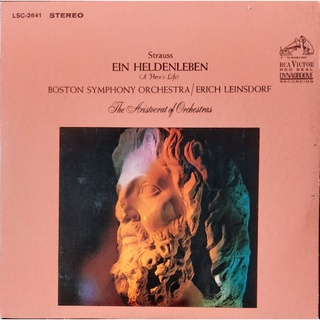 แผ่นเสียง ไวโอลิน ออเคสตร้า Strauss Ein Heldenleben - Boston Symphony Orchestra/Erich Leinsdorf, Vinyl (มือสอง)