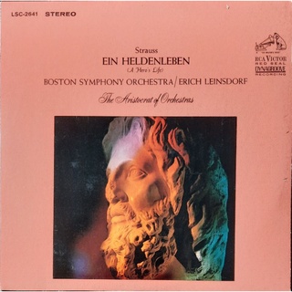 แผ่นเสียง ไวโอลิน ออเคสตร้า Strauss Ein Heldenleben - Boston Symphony Orchestra/Erich Leinsdorf, Vinyl (มือสอง)