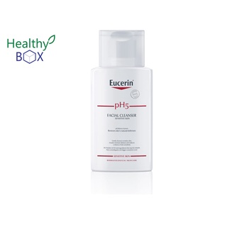 EUCERIN PH5 Facial Cleanser 100ml. ทำความสะอาดผิวหน้า สำหรับผิวบอบบางแพ้ง่าย (V)