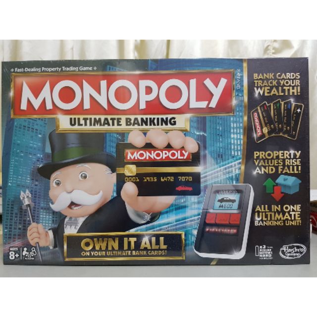 เกมเศรษฐีโมโนโพลีลิขสิทธิ์แท้ Hasbro
MONOPOLY ULTIMATE BANKING