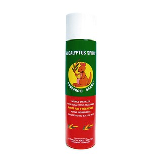 Eucalyptus spray Kangaroo Brand สเปรย์ ยูคาลิปตัส ตราจิงโจ้ กระป๋อง 300 ml สเปรย์จิงโจ้ สเปรย์หอม สเปรย์ปรับอากาศ 300 มล