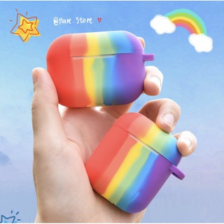 พร้อมส่ง!!! Case ซิลิโคน สำหรับ AirPods1/2/Pro Rainbow🌈