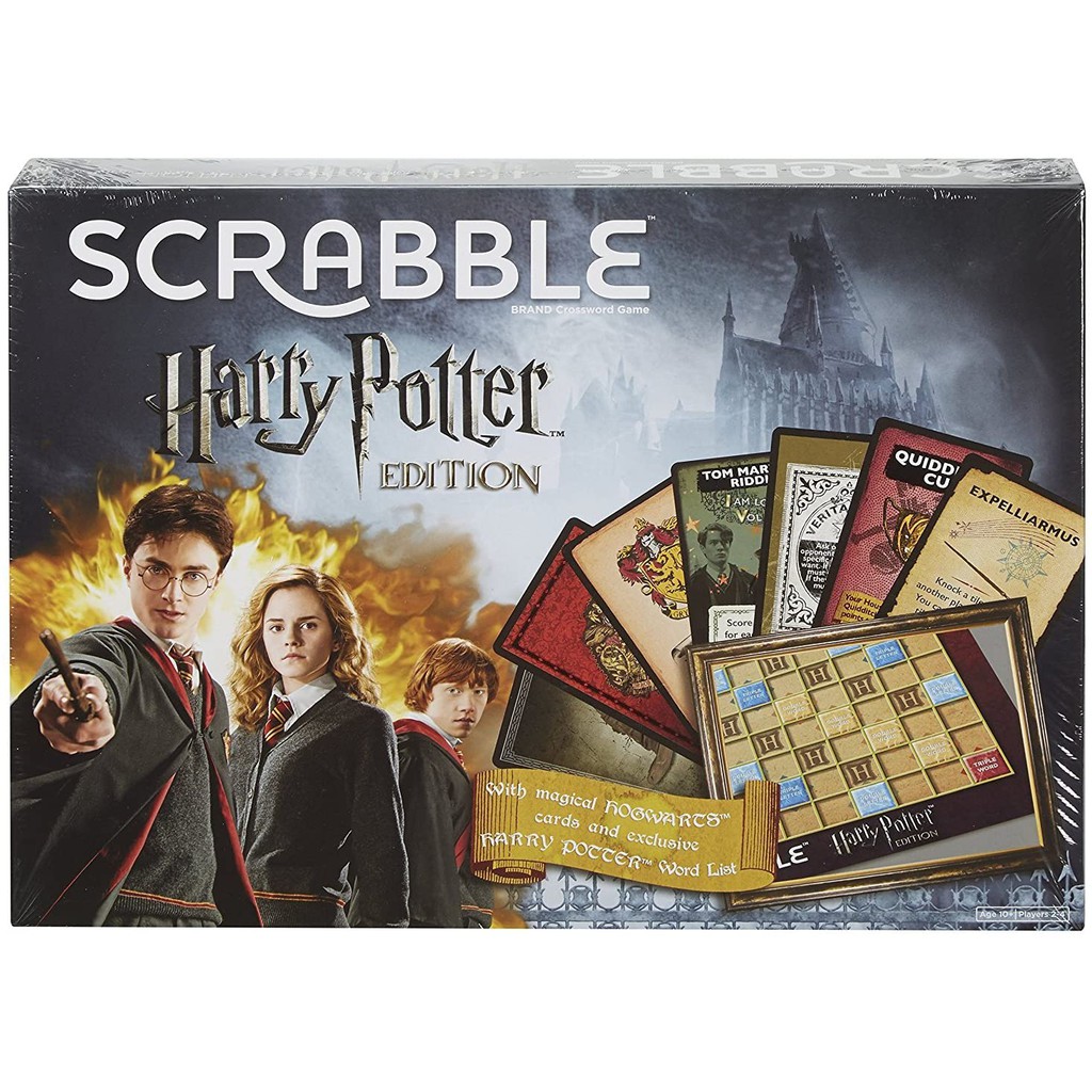 Mattel Game Scrabble Harry Potter Edition Game รุ่น DPR77