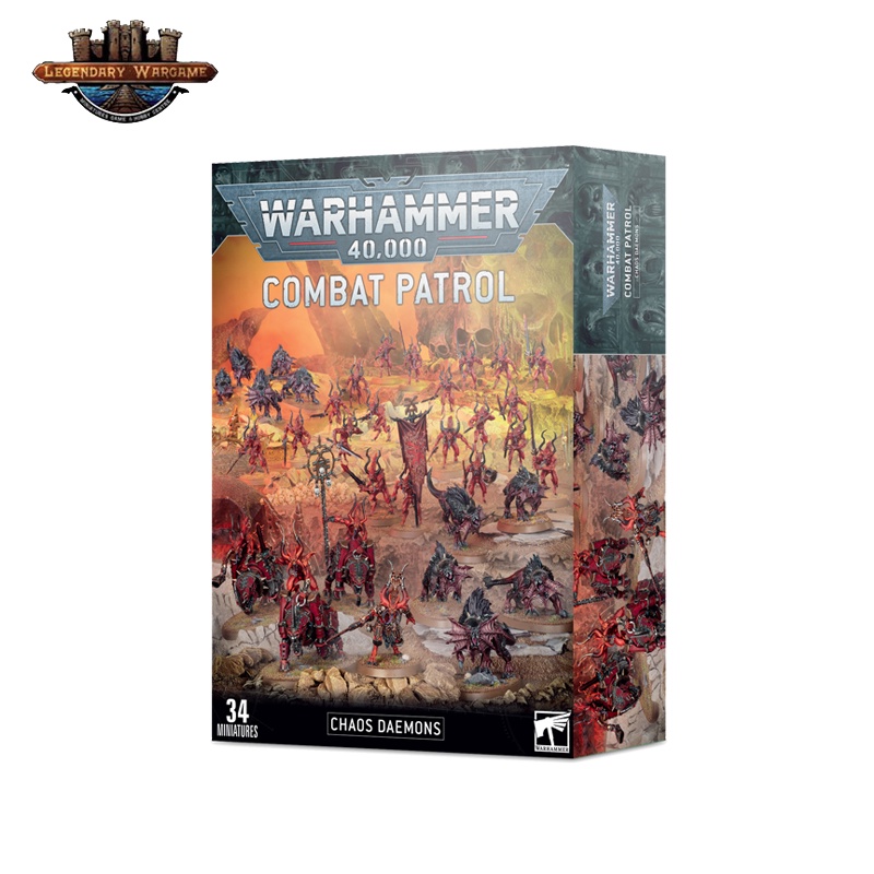 [GW พร้อมส่ง] WARHAMMER 40K : COMBAT PATROL : CHAOS DAEMONS โมเดลประกอบการเล่น