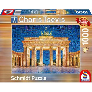 จิ๊กซอว์ 1000 pc PUZZLE SCHMIDT - BERLIN (Charis Tsevis)