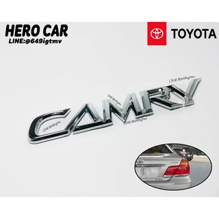 โลโก้ LOGO CAMRY ติดรถยนต์ TOYOTA  CAMRY ตัวเก่า